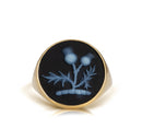 SARDONYX THISTLE RING