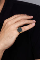 BLOODSTONE BUDDHA RING