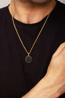 ONYX FARAVAHAR NECKLACE