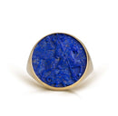 LAPIS LAZULI SAINT GEORGE RING