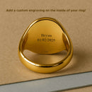 ONYX SAINT GEORGE RING