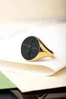 BLOODSTONE FARAVAHAR RING