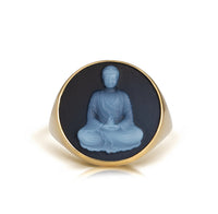 SARDONYX BUDDHA RING
