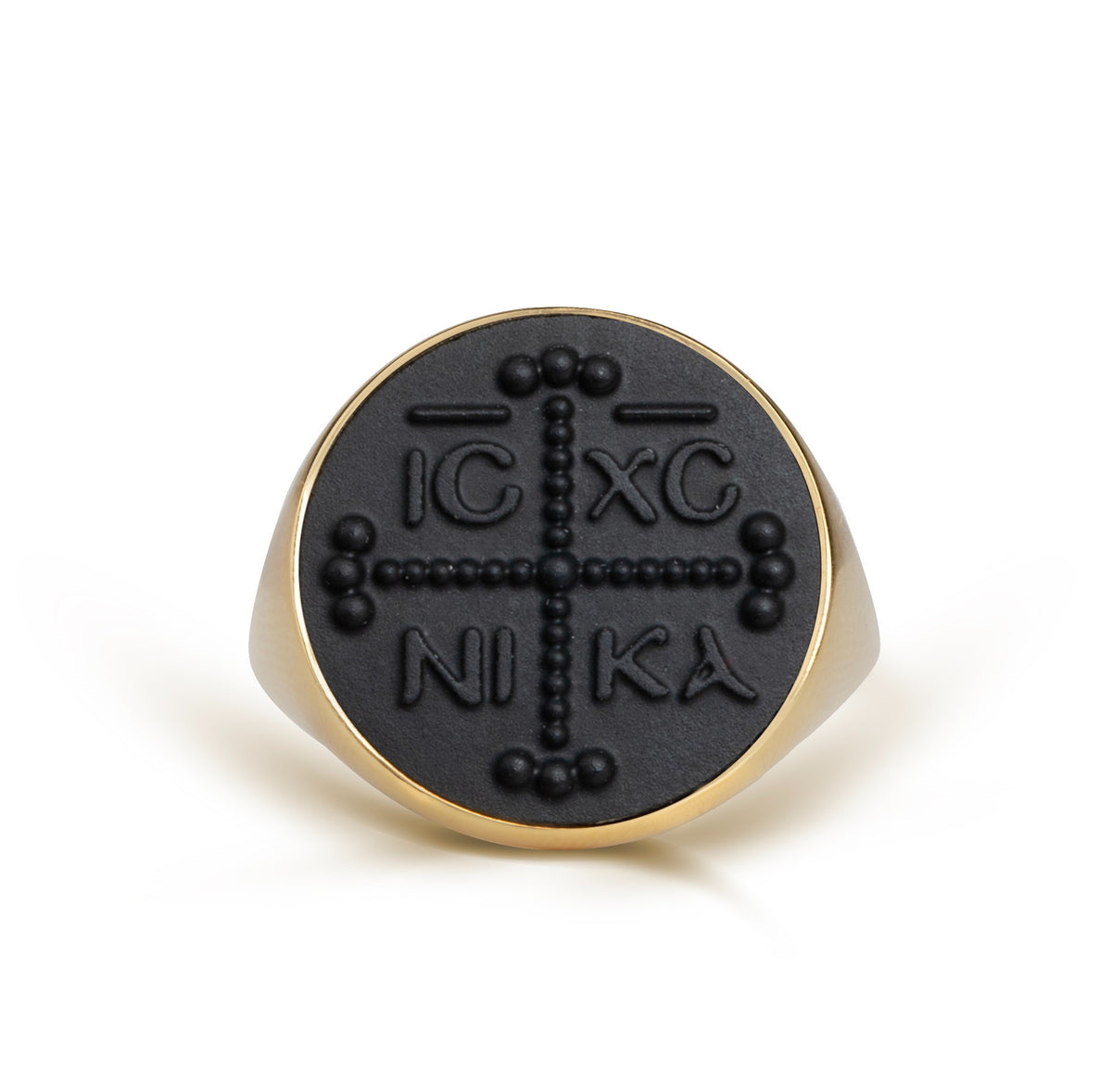 ONYX ICXC NIKA RING