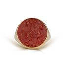 CARNELIAN SAINT GEORGE RING
