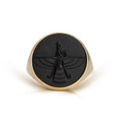 ONYX FARAVAHAR RING