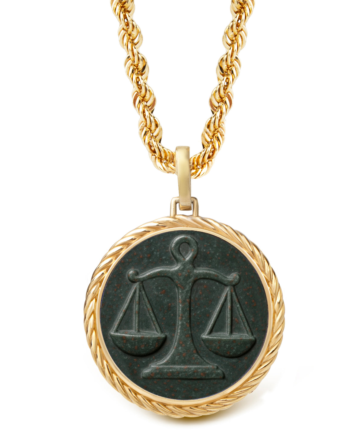 BLOODSTONE LIBRA NECKLACE