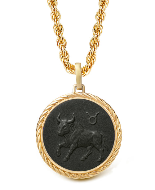 ONYX TAURUS NECKLACE