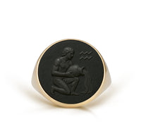 ONYX AQUARIUS RING