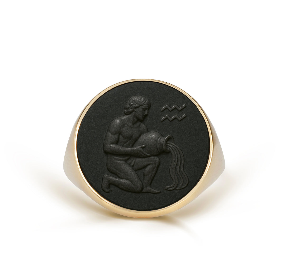 ONYX AQUARIUS RING