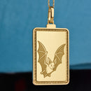 14K Gold Bat Pendant Necklace