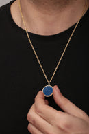 LAPIS LAZULI CAPRICORN NECKLACE