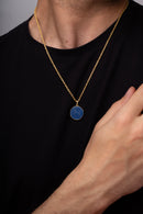 LAPIS LAZULI CAPRICORN NECKLACE