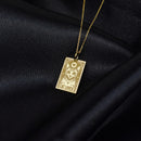 14K Gold Cat Lover Pendant Necklace