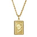 14K Gold Koala Pendant Necklace