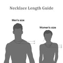 14K Gold Basque Cross Tag Necklace