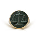 BLOODSTONE LIBRA RING