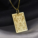 14K Gold Magic Herbs Pendant Necklace