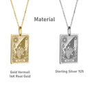 14K Gold Gnome Pendant Necklace