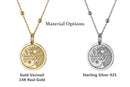 14K Gold Yin Yang Tree of Life Necklace