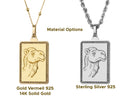 14K Gold Camel Pendant Necklace