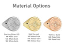 14K Gold Amor Fati Signet Ring