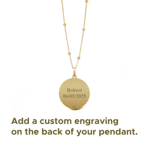 ONYX FARAVAHAR NECKLACE