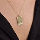 14K Gold Tree of Life Pendant Necklace