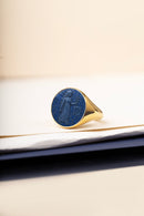 LAPIS LAZULI VIRGO RING